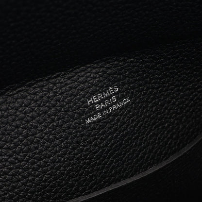 ヴィド ポッシュ ショルダーバッグ トゴ ブラック シルバー金具 G刻印 エルメス バッグ HERMES
