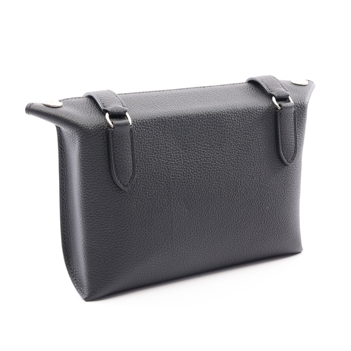 ヴィド ポッシュ ショルダーバッグ トゴ ブラック シルバー金具 G刻印 エルメス バッグ HERMES
