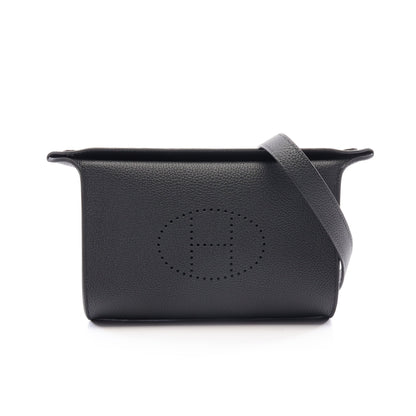 ヴィド ポッシュ ショルダーバッグ トゴ ブラック シルバー金具 G刻印 エルメス バッグ HERMES