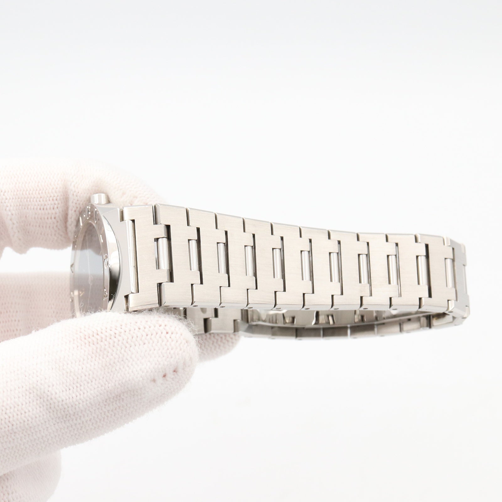 ブルガリ ブルガリ ボーイズ ボーイズ 腕時計 クオーツ ステンレススチール ブラック ブルガリ 時計 BVLGARI
