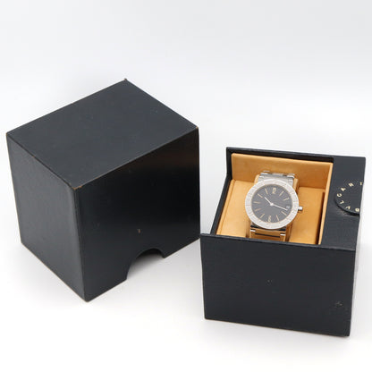 ブルガリ ブルガリ ボーイズ ボーイズ 腕時計 クオーツ ステンレススチール ブラック ブルガリ 時計 BVLGARI