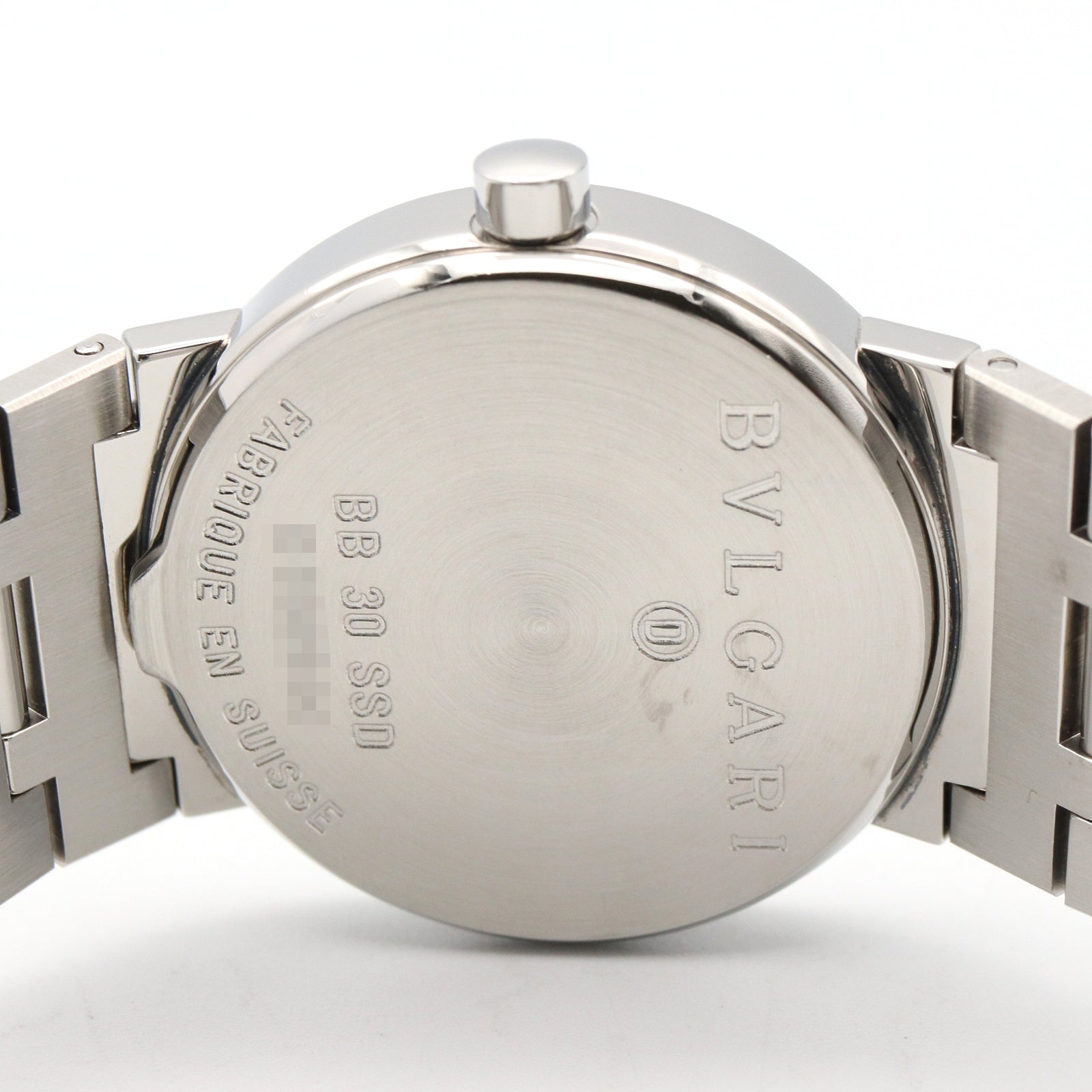 ブルガリ ブルガリ ボーイズ ボーイズ 腕時計 クオーツ ステンレススチール ブラック ブルガリ 時計 BVLGARI