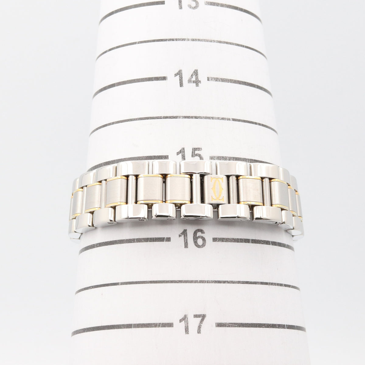 マスト21 SM レディース 腕時計 クオーツ GP（ゴールドメッキ） ステンレススチール シルバー カルティエ 時計 Cartier