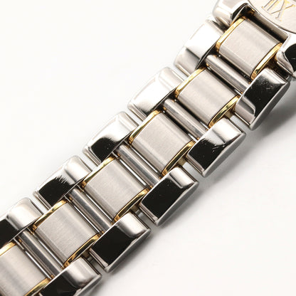 マスト21 SM レディース 腕時計 クオーツ GP（ゴールドメッキ） ステンレススチール シルバー カルティエ 時計 Cartier