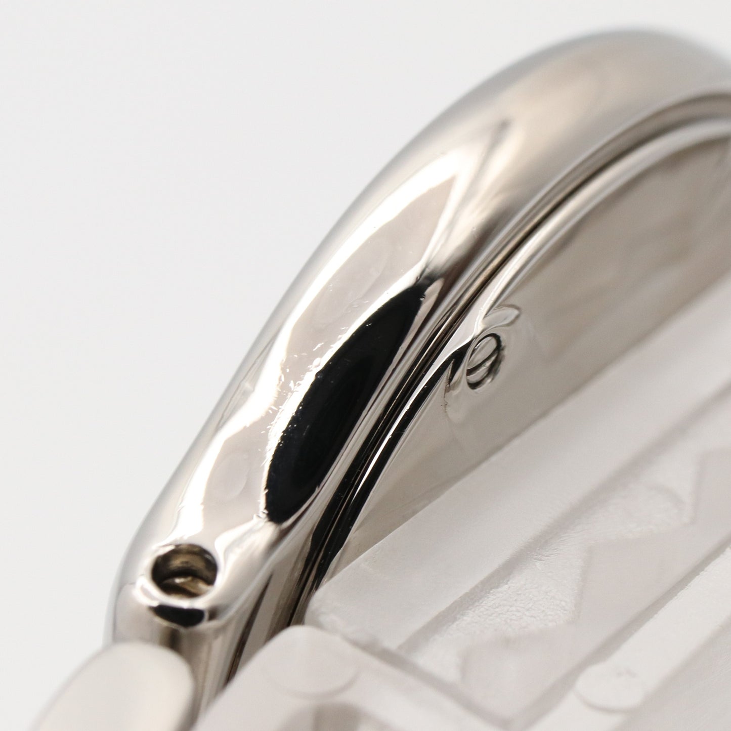 マスト21 SM レディース 腕時計 クオーツ GP（ゴールドメッキ） ステンレススチール シルバー カルティエ 時計 Cartier