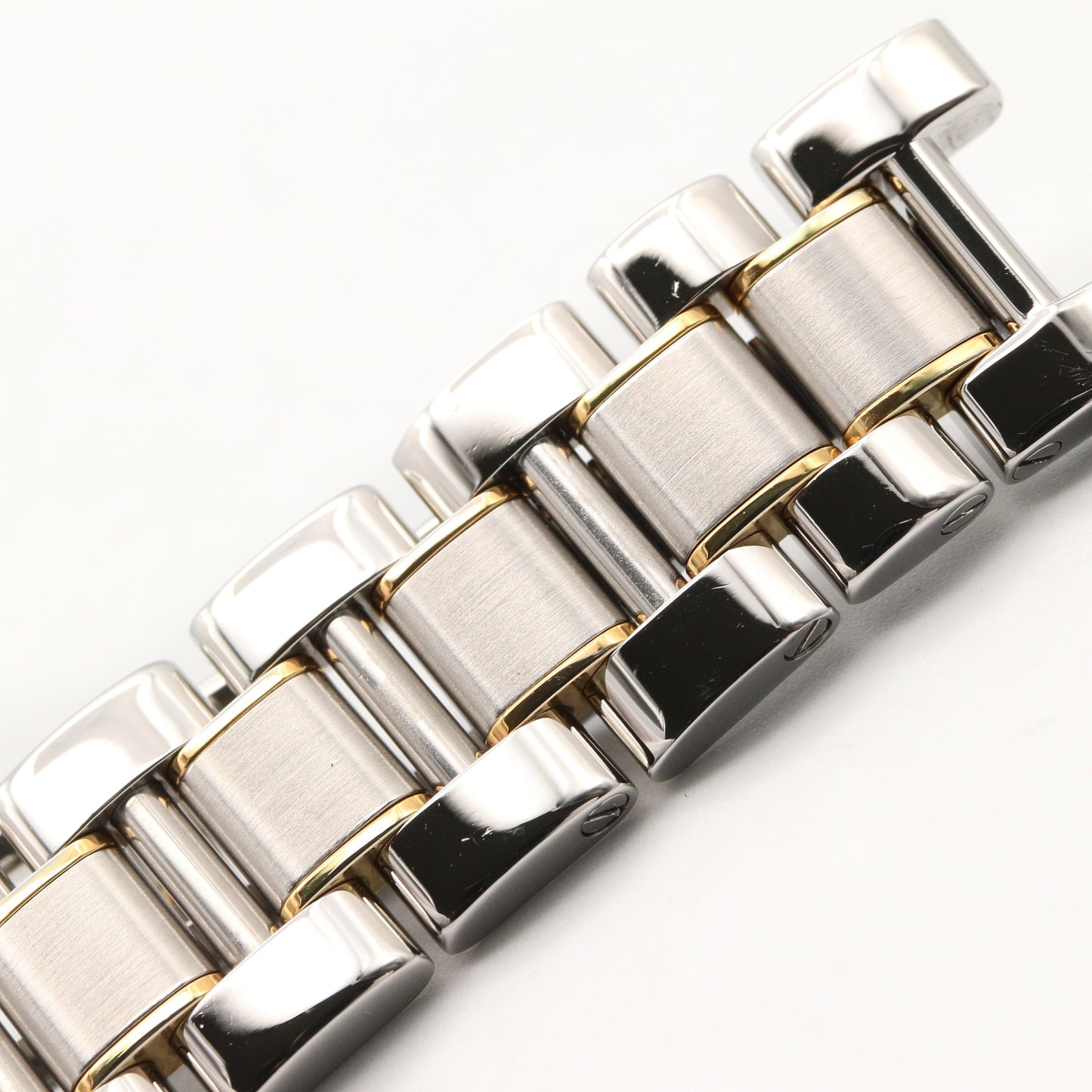 マスト21 SM レディース 腕時計 クオーツ GP（ゴールドメッキ） ステンレススチール シルバー カルティエ 時計 Cartier