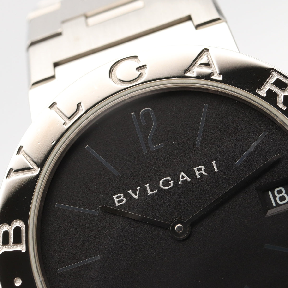 ブルガリ ブルガリ ボーイズ ボーイズ 腕時計 クオーツ ステンレススチール ブラック ブルガリ 時計 BVLGARI