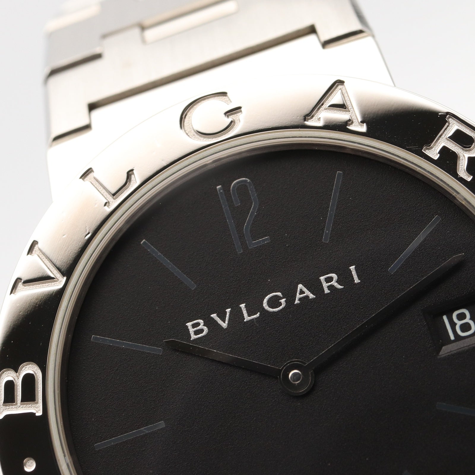 ブルガリ ブルガリ ボーイズ ボーイズ 腕時計 クオーツ ステンレススチール ブラック ブルガリ 時計 BVLGARI