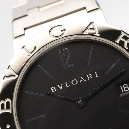 ブルガリ ブルガリ ボーイズ ボーイズ 腕時計 クオーツ ステンレススチール ブラック ブルガリ 時計 BVLGARI