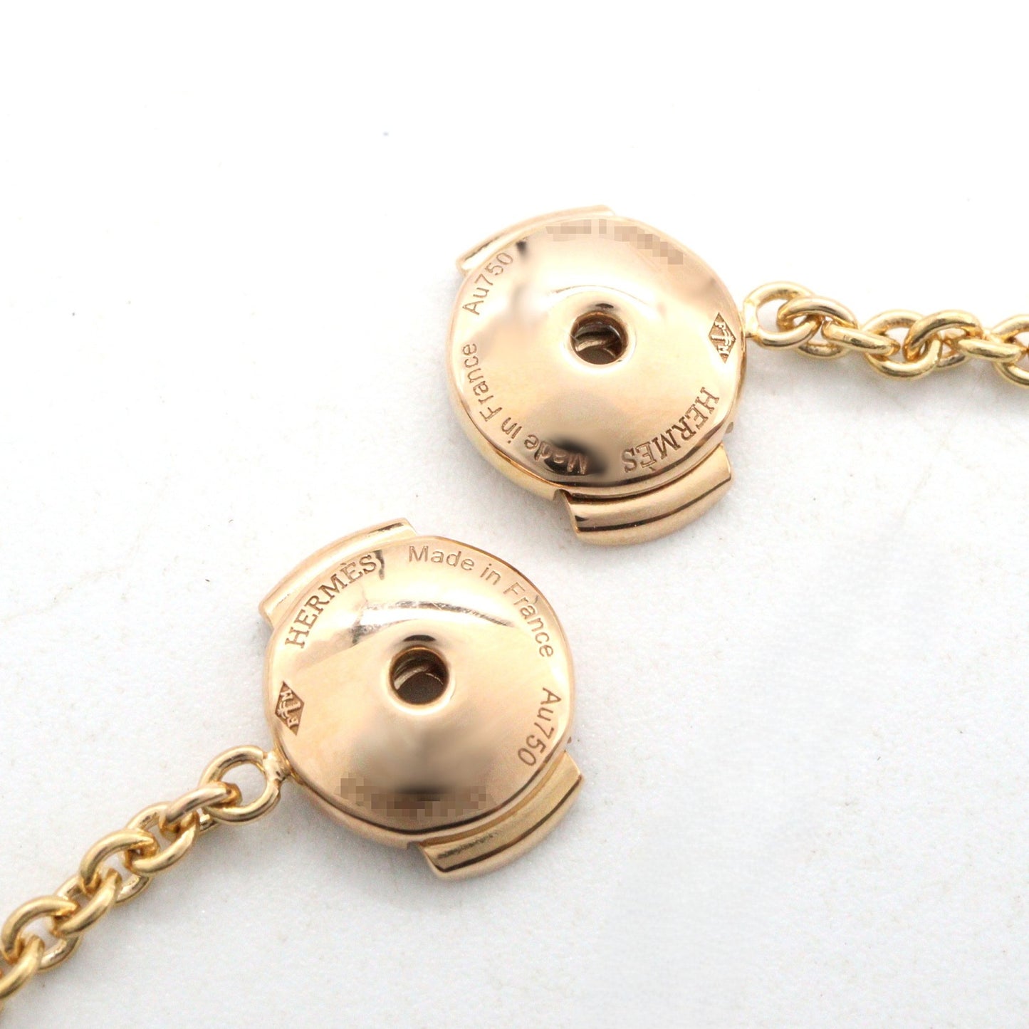 ミニパンク ピアス ピアス K18PG ピンクゴールド エルメス