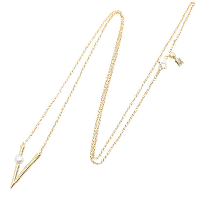 パール ネックレス ネックレス K18YG パール イエローゴールド ホワイト ミキモト アクセサリー MIKIMOTO