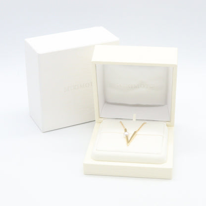 パール ネックレス ネックレス K18YG パール イエローゴールド ホワイト ミキモト アクセサリー MIKIMOTO