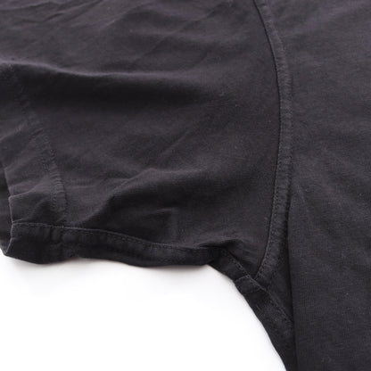 グラフィックロゴ 半袖Tシャツ コットン ブラック ディーゼル