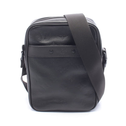 ダヌーヴPM NM モノグラムシャドウ ノワール ショルダーバッグ レザー ブラック ルイヴィトン バッグ LOUIS VUITTON