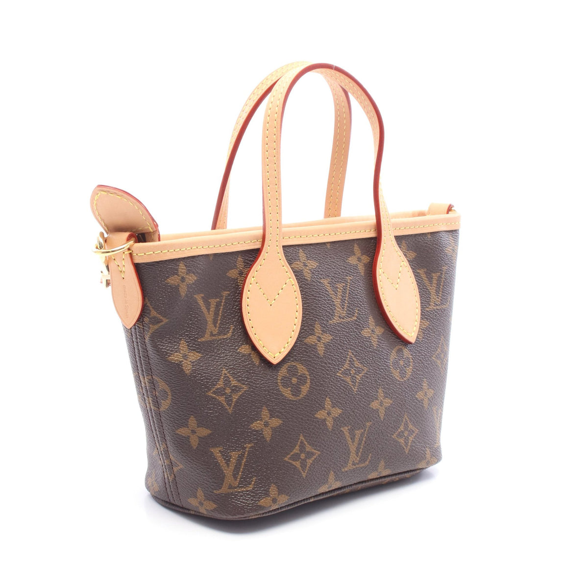ネヴァーフルBB モノグラム ベージュ 2WAY ハンドバッグ PVC レザー ブラウン ルイヴィトン バッグ LOUIS VUITTON
