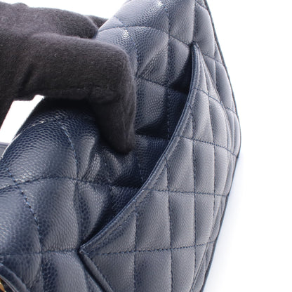 マトラッセ チェーンウォレット キャビアスキン ネイビー ゴールド金具 シャネル バッグ CHANEL