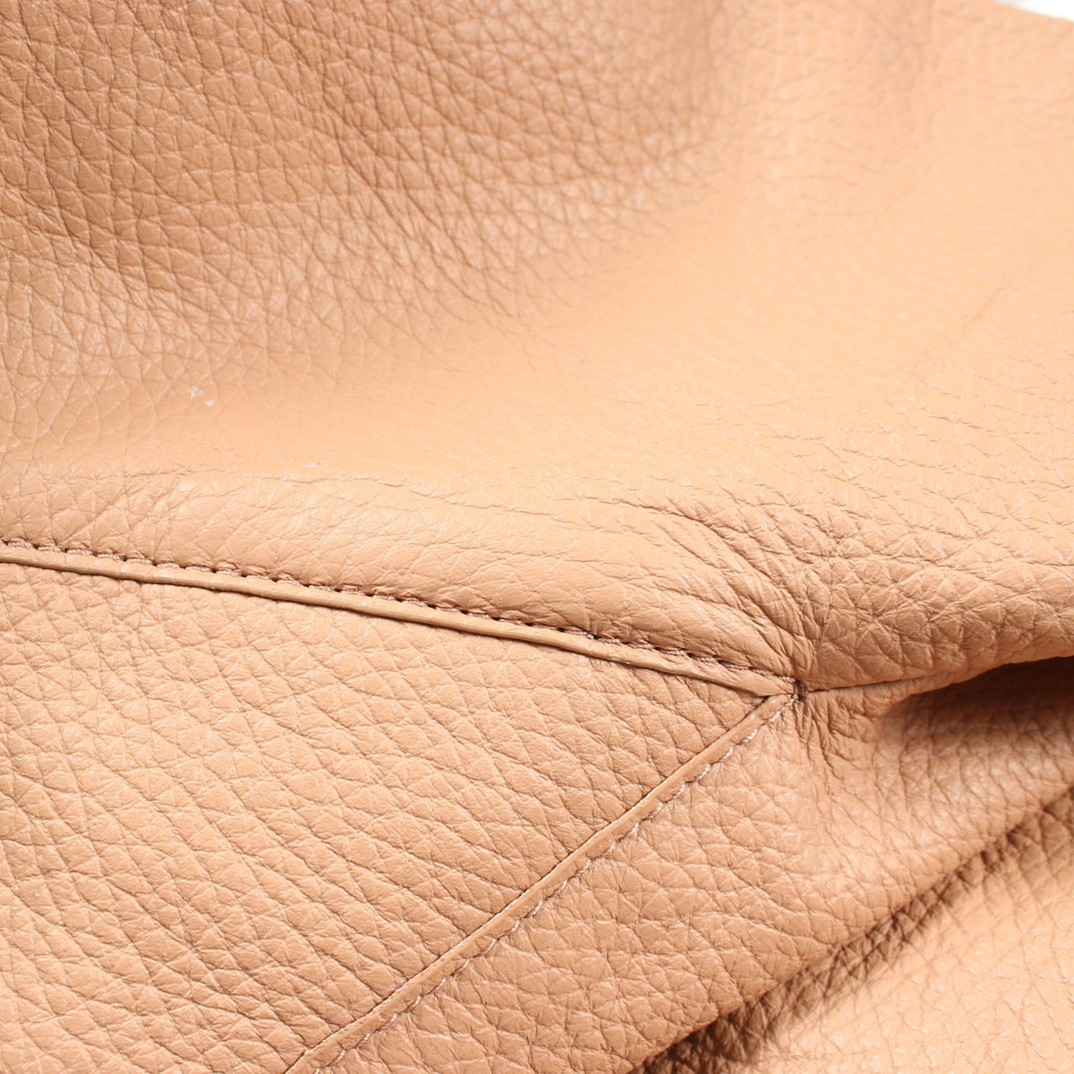 セリエボタン メッシュ コート ディアスキン ベージュ エルメス