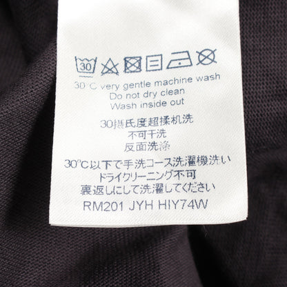 モノグラム フックアンドループ 半袖Tシャツ コットン ダークグレー ルイヴィトン