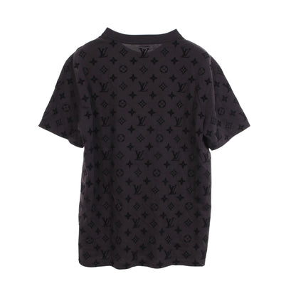 モノグラム フックアンドループ 半袖Tシャツ コットン ダークグレー ルイヴィトン