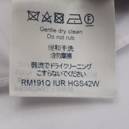 総柄 長袖 シャツ コットン ホワイト ブルー レッド ルイヴィトン