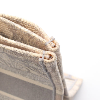 BOOK TOTE ブックトート ミディアム トワル ドゥ ジュイ ハンドバッグ トートバッグ キャンバス グレー アイボリー クリスチャンディオール
