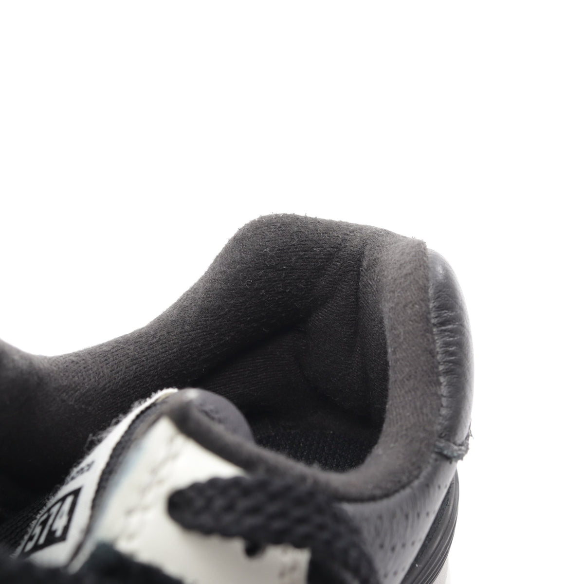 厚底 スニーカー スエード レザー ファブリック ブラック ニューバランス シューズ NEW BALANCE