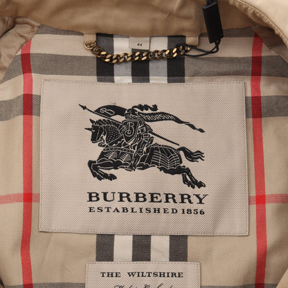 THE WILTSHIRE 裏地ノバチェック トレンチコート コットン ベージュ バーバリー