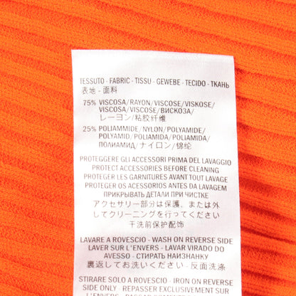 インターロッキングG 長袖 ニット レーヨン ナイロン オレンジ グッチ
