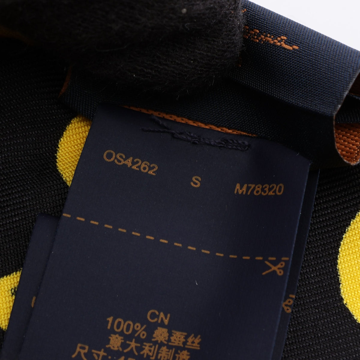 LV × YK カレ45 インフィニティドット 草間彌生 スカーフ シルク イエロー ブラック ホワイト ルイヴィトン