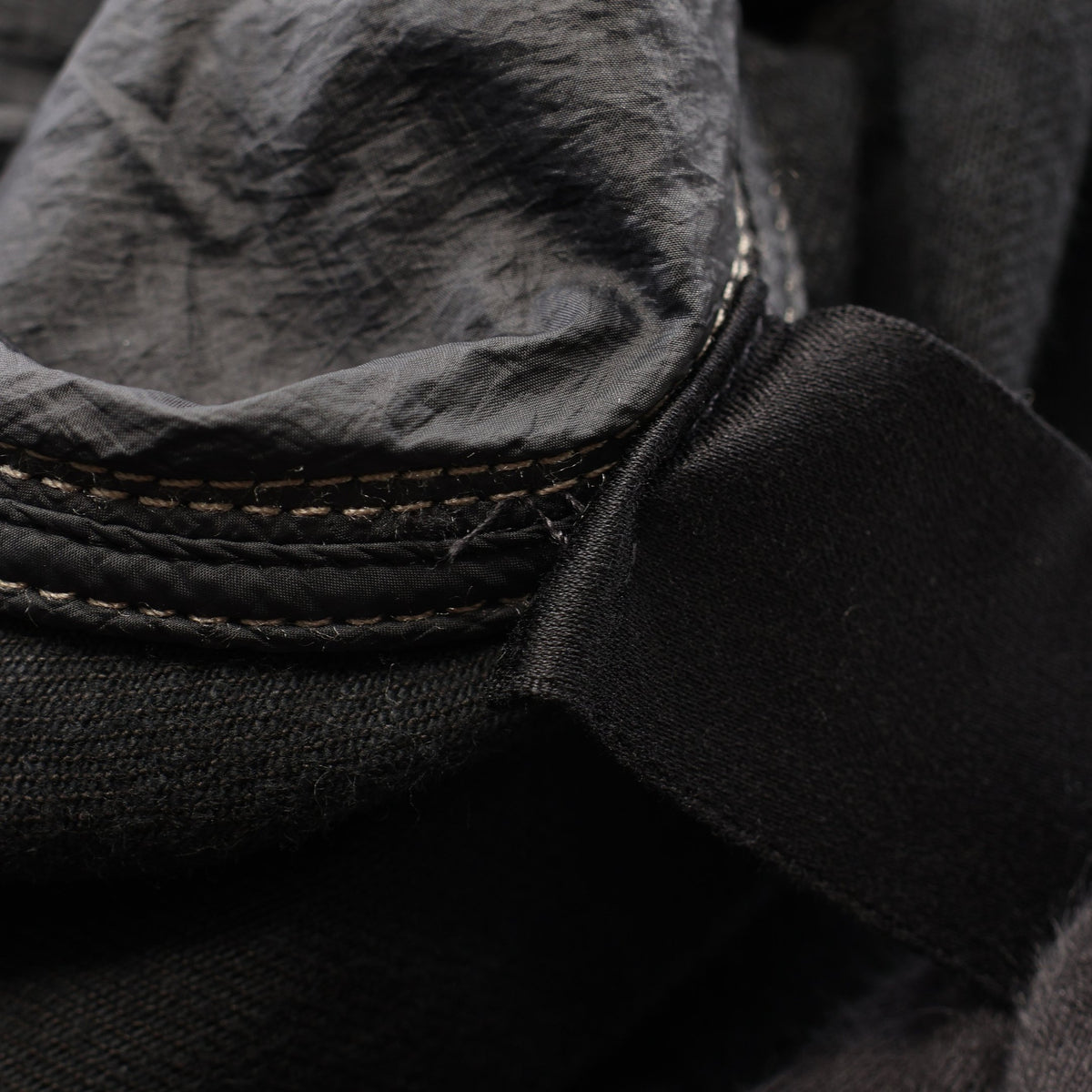 OUTERSHIRT ヴィンテージ加工 デニムジャケット コットン ブラック ベージュ グレー リックオウエンスダークシャドウ