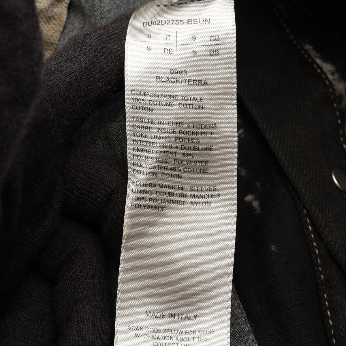 OUTERSHIRT ヴィンテージ加工 デニムジャケット コットン ブラック ベージュ グレー リックオウエンスダークシャドウ