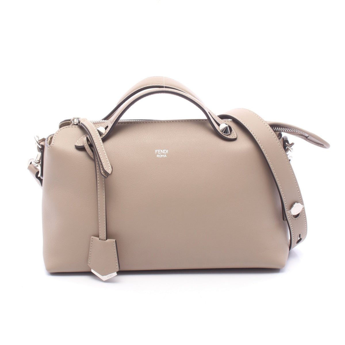 BY THE WAY MEDIUM バイザウェイ ミディアム 2WAY ハンドバッグ レザー ベージュ フェンディ