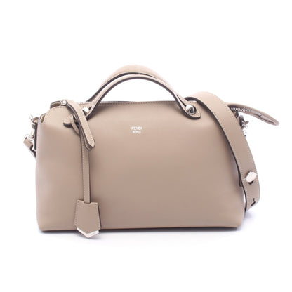 BY THE WAY MEDIUM バイザウェイ ミディアム 2WAY ハンドバッグ レザー ベージュ フェンディ