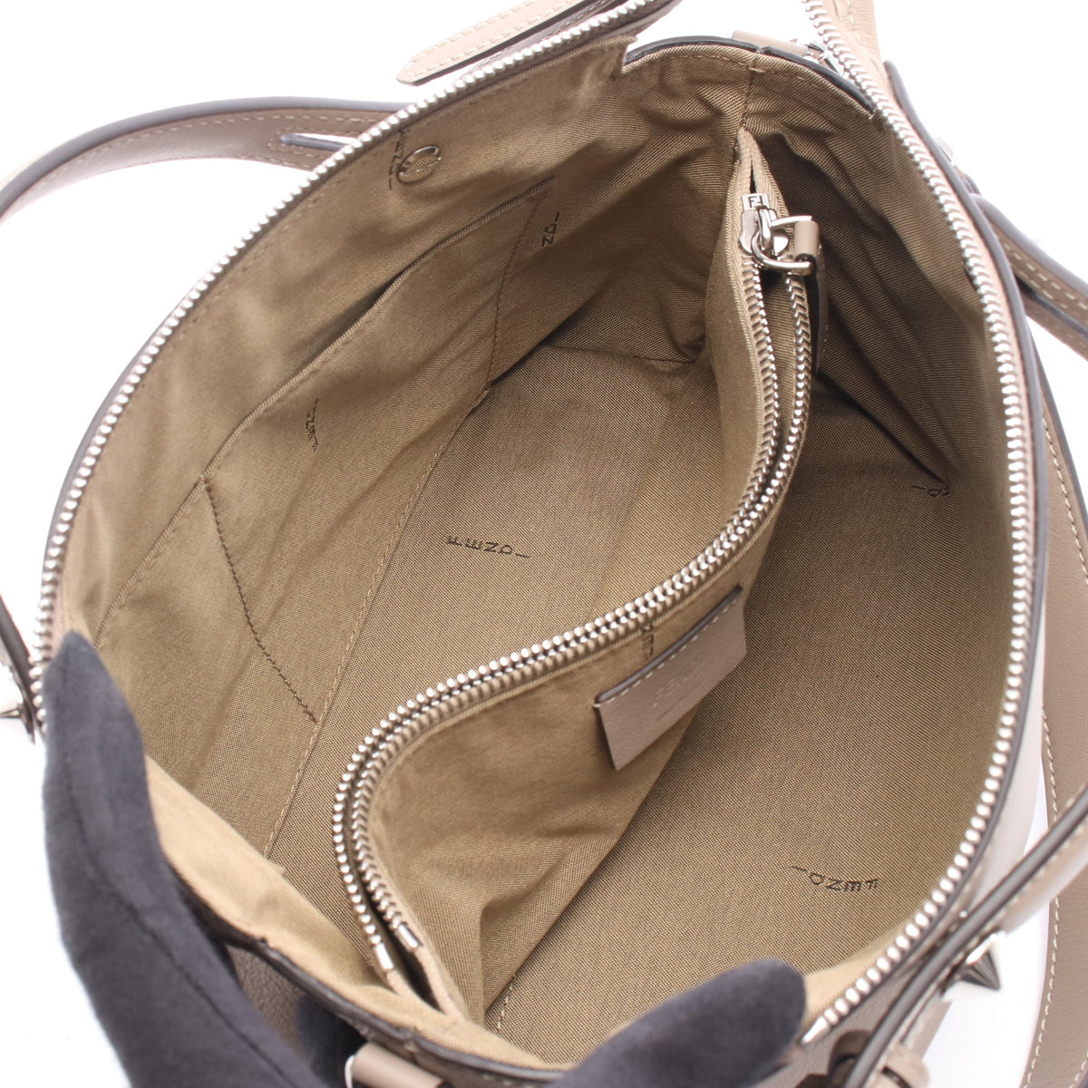 BY THE WAY MEDIUM バイザウェイ ミディアム 2WAY ハンドバッグ レザー ベージュ フェンディ