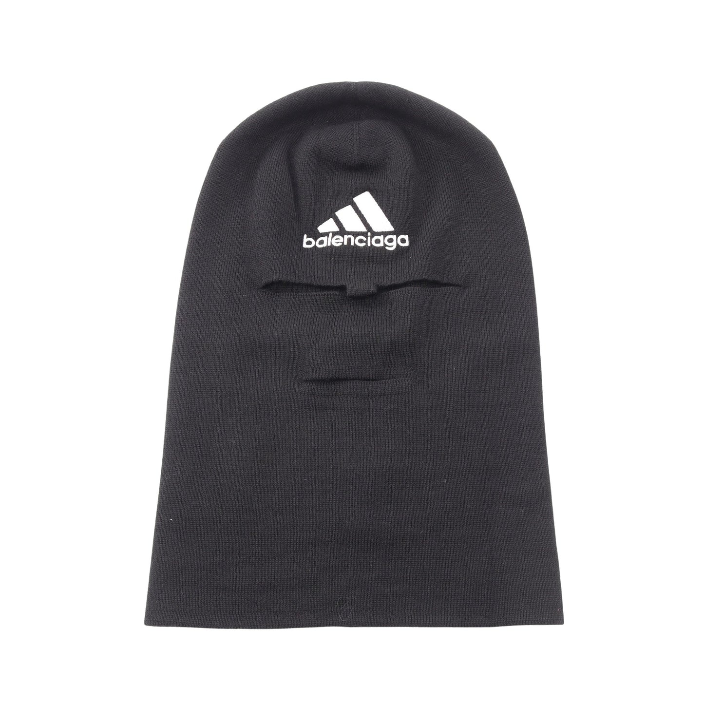 BALENCIAGA × adidas ヘッドマスク 小物 ウール ブラック バレンシアガ