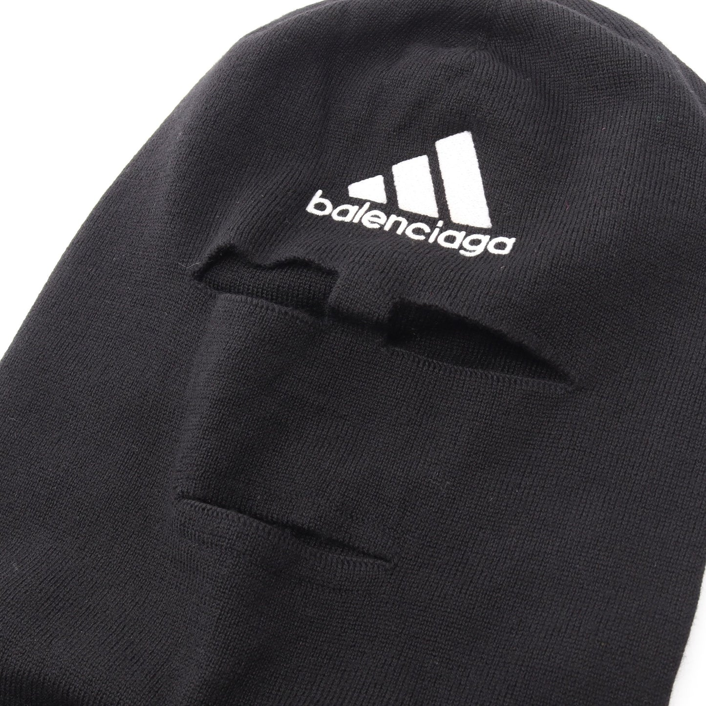 BALENCIAGA × adidas ヘッドマスク 小物 ウール ブラック バレンシアガ