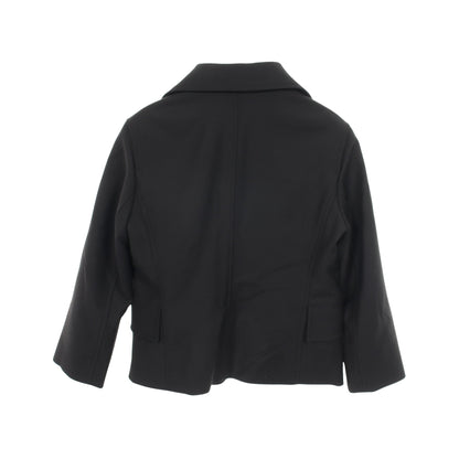 ジップアップ ジャケット ウール ブラック エルメス