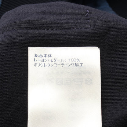 ダミエ ジップアップ ブルゾン レーヨン ブラック ブルー ルイヴィトン