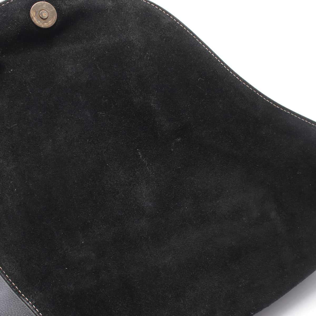 SADDLE サドル ショルダーバッグ レザー ブラック クリスチャンディオール