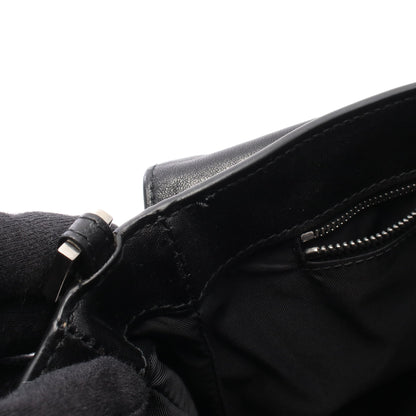 GRUNGY MESSENGER ミディアム ショルダーバッグ レザー ブラック バレンシアガ