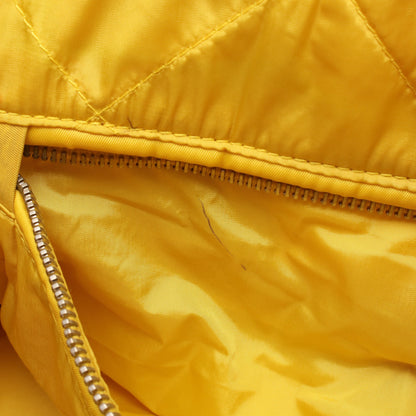 BOMBER ボンバー ハンドバッグ ナイロン レザー イエロー プラダ