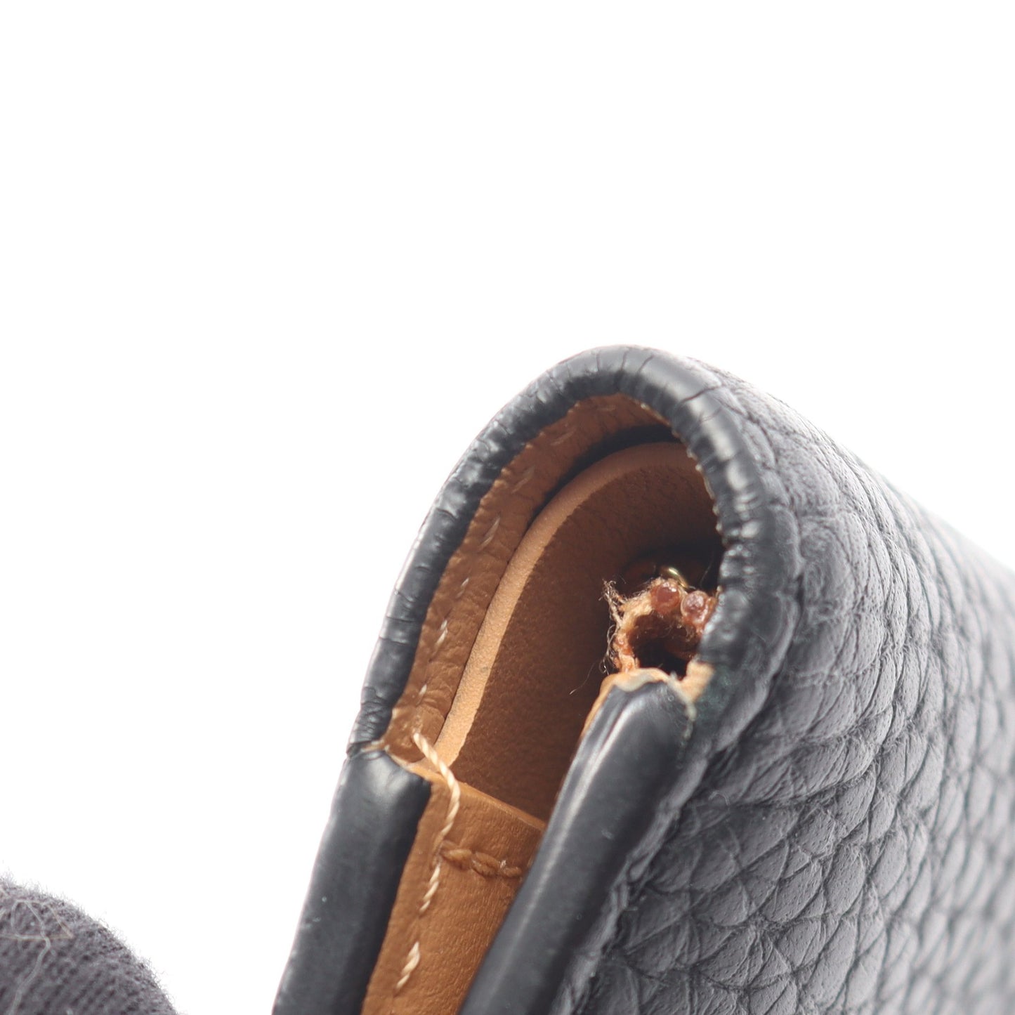 LV ヴェルティカル ウォレット コンパクト ノワール 二つ折り財布 トリヨンレザー ブラック ルイヴィトン
