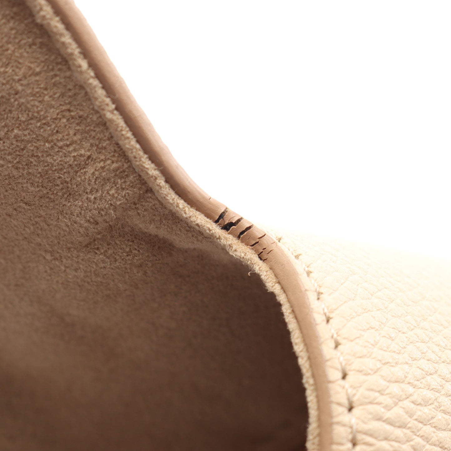 ヴォルタ パルナセア モカチーノ 2WAY ハンドバッグ トリヨンレザー アイボリー ルイヴィトン