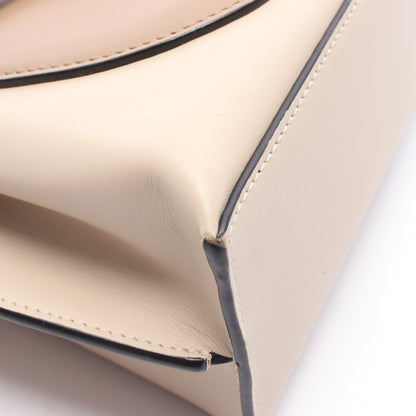 ゲート トップ ハンドル バッグ ミニ 2WAY ハンドバッグ レザー ベージュ グレーベージュ ブラウン ロエベ