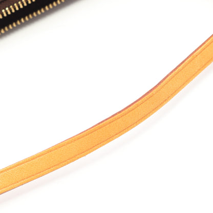 ポシェットアクセソワール モノグラム ハンドバッグ PVC レザー ブラウン ルイヴィトン バッグ LOUIS VUITTON