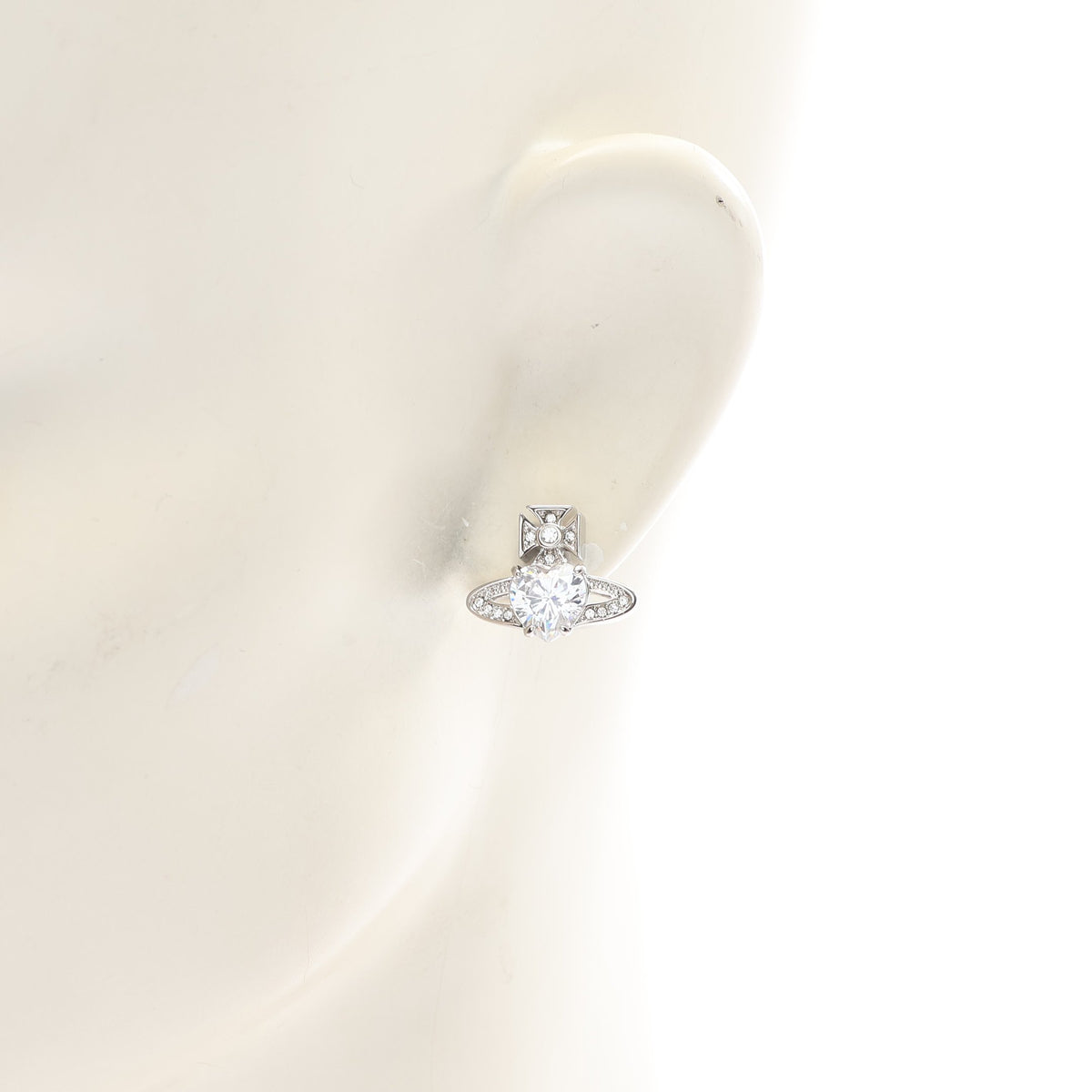 ARIELLA アリエラ ピアス ラインストーン シルバー クリア ヴィヴィアンウエストウッド アクセサリー Vivienne Westwood