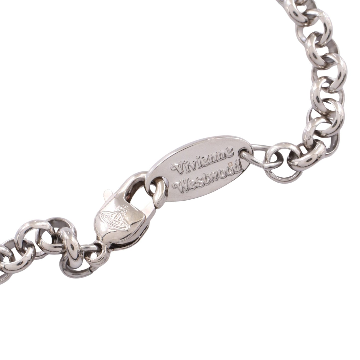 NEW SMALL ORB ネックレス ラインストーン シルバー マルチカラー ヴィヴィアンウエストウッド アクセサリー Vivienne Westwood