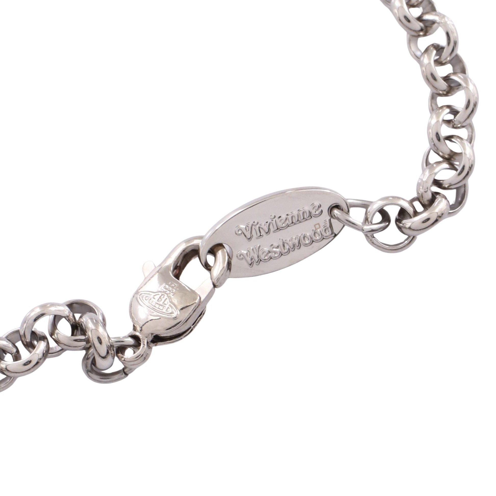 NEW SMALL ORB ネックレス ラインストーン シルバー マルチカラー ヴィヴィアンウエストウッド アクセサリー Vivienne Westwood