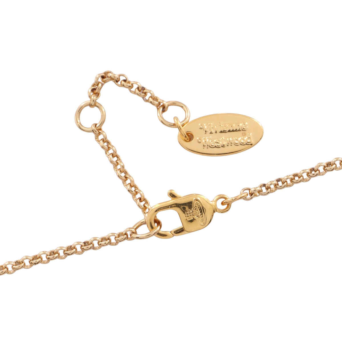 NEW PETITE ORB ネックレス GP ラインストーン ゴールド マルチカラー ヴィヴィアンウエストウッド アクセサリー Vivienne Westwood