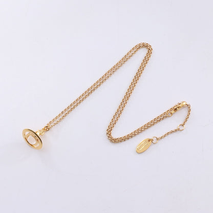 NEW PETITE ORB ネックレス GP ラインストーン ゴールド マルチカラー ヴィヴィアンウエストウッド アクセサリー Vivienne Westwood